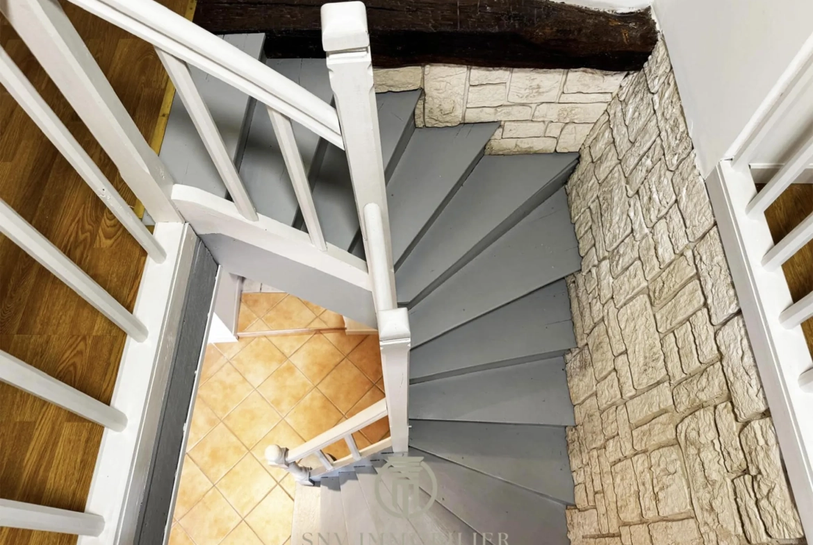 Maison de charme entièrement rénovée avec jardin, garage et dépendances à Lapalisse 