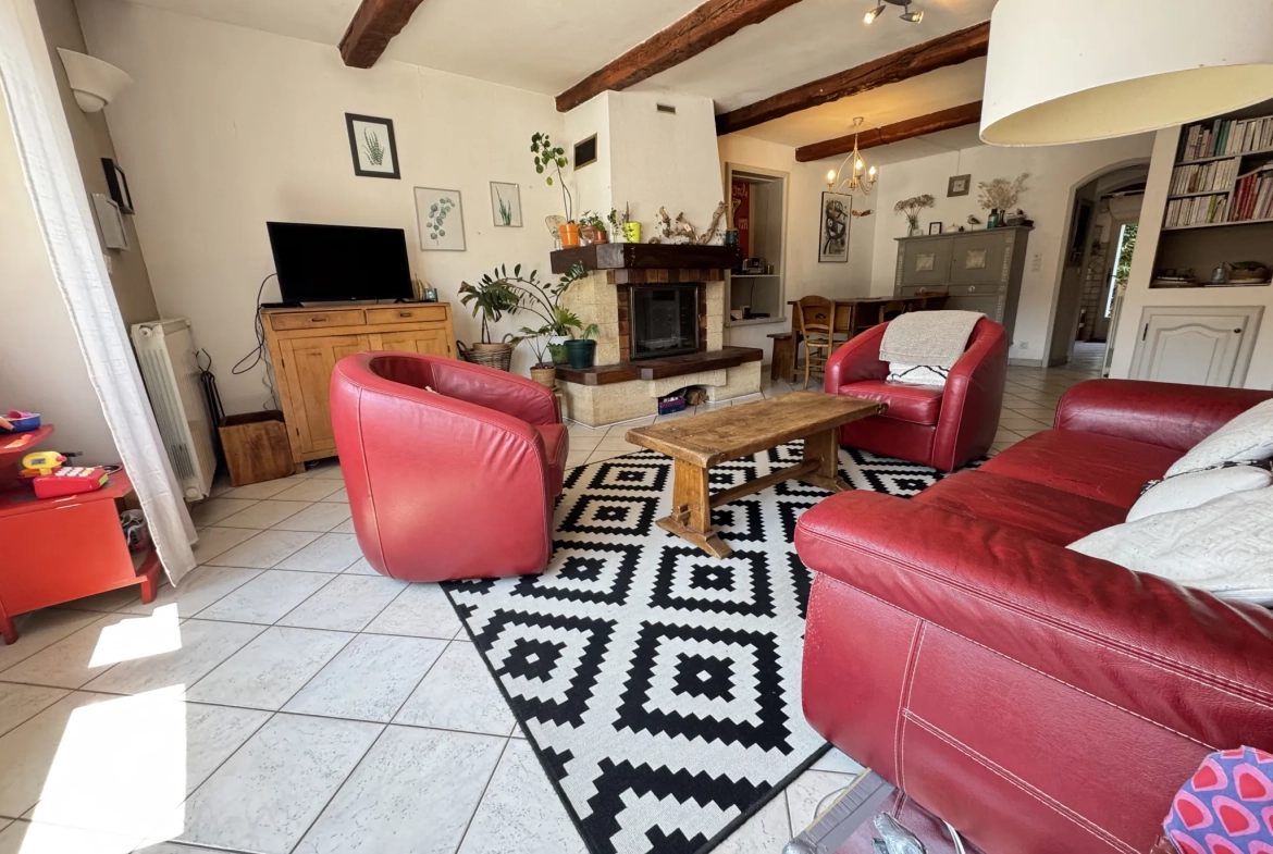 Maison de village lumineuse et spacieuse à La Saulce - 176 m² avec garage 