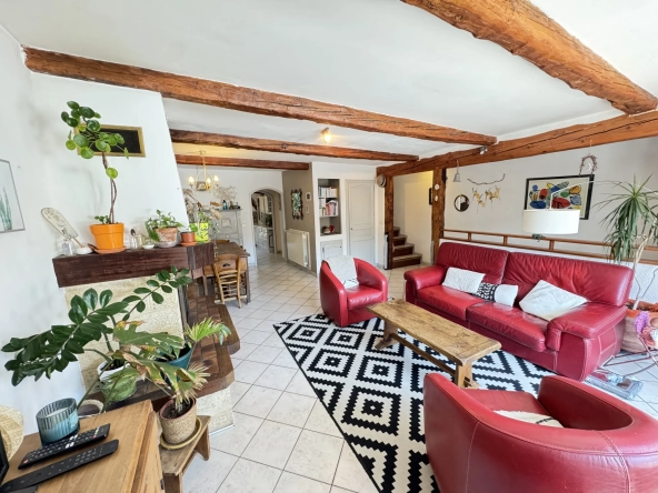 Maison de village lumineuse et spacieuse à La Saulce - 176 m² avec garage