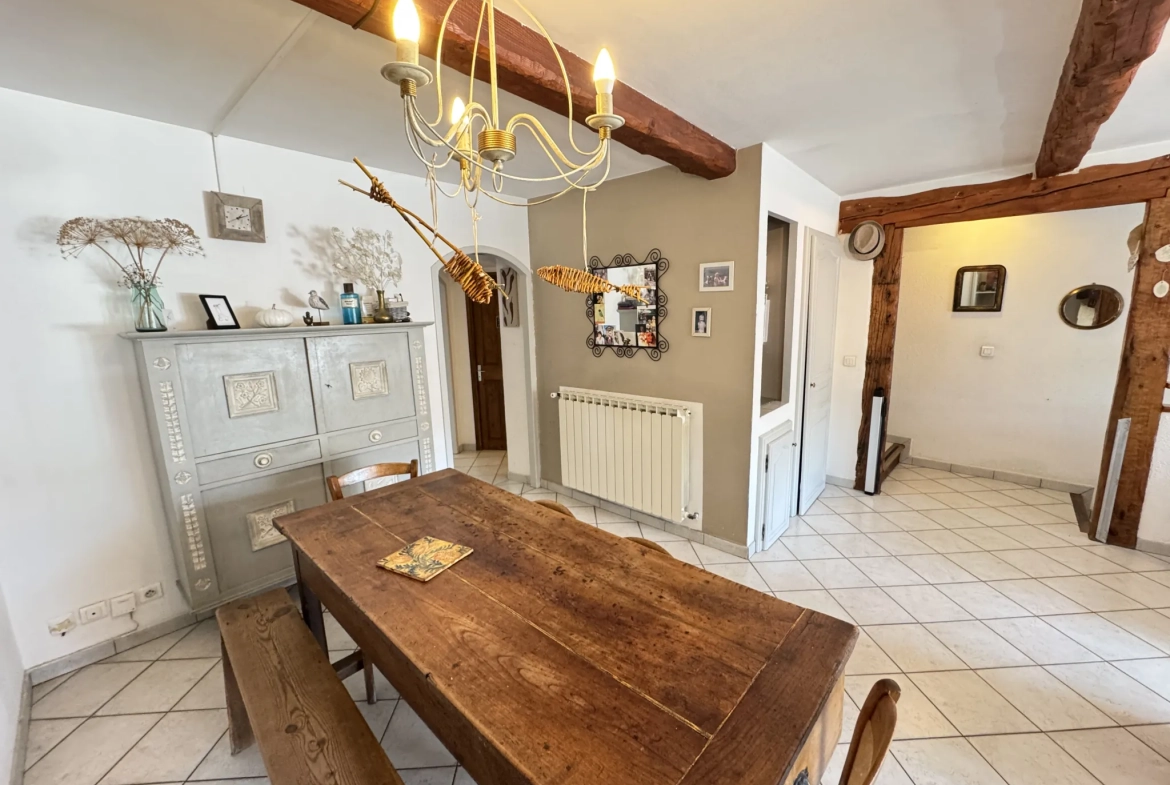 Maison de village lumineuse et spacieuse à La Saulce - 176 m² avec garage 