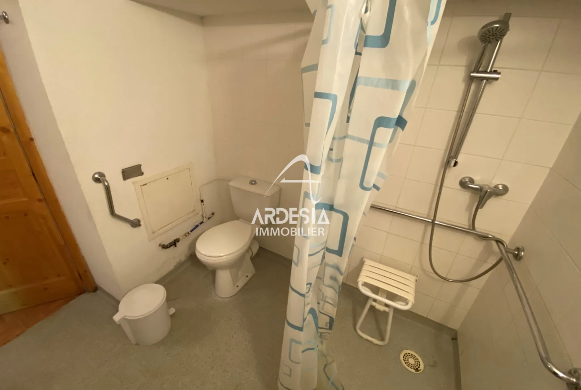 Appartement T2 à Saint-Sorlin d'Arves avec vue, proche pistes et bail commercial en cours 