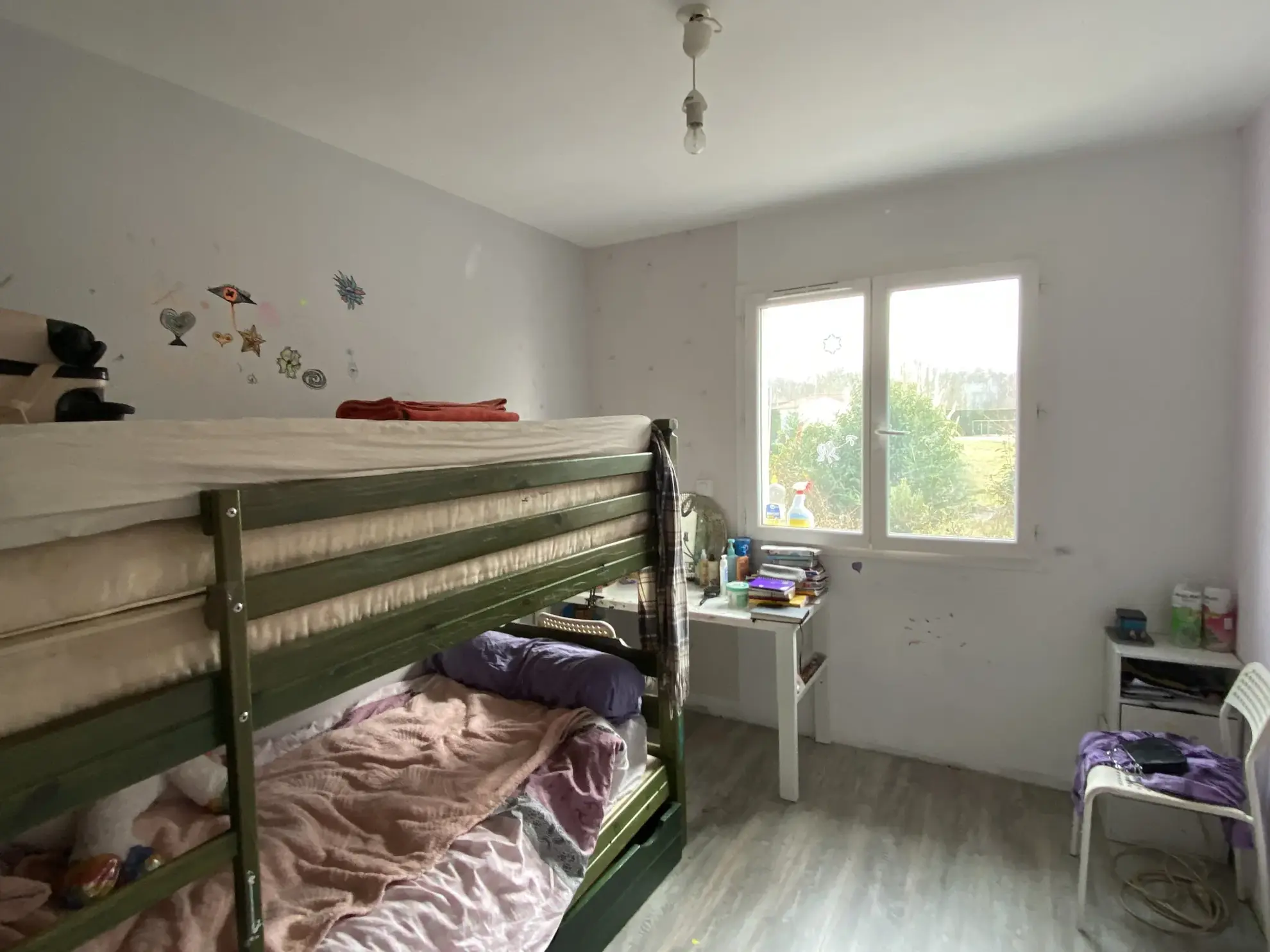 Maison 5 chambres à Lignan de Bazas, construction 2014, jardin et panneaux solaires 