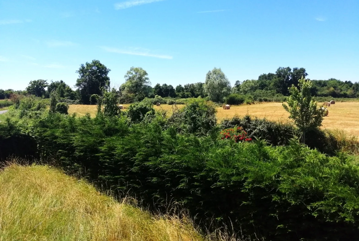 Maison de campagne avec grand terrain à vendre près de Nevers 