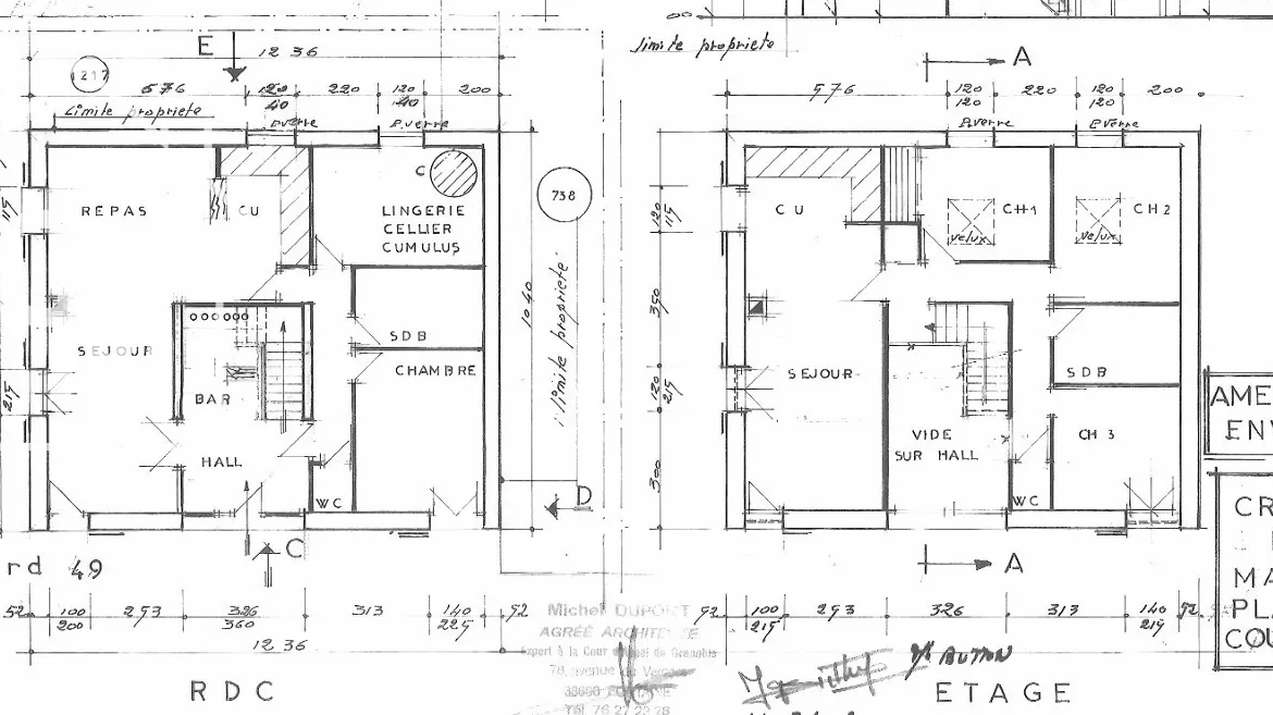 Ancienne grange rénovable avec 3 chambres à Val-doire-et-gartempe 