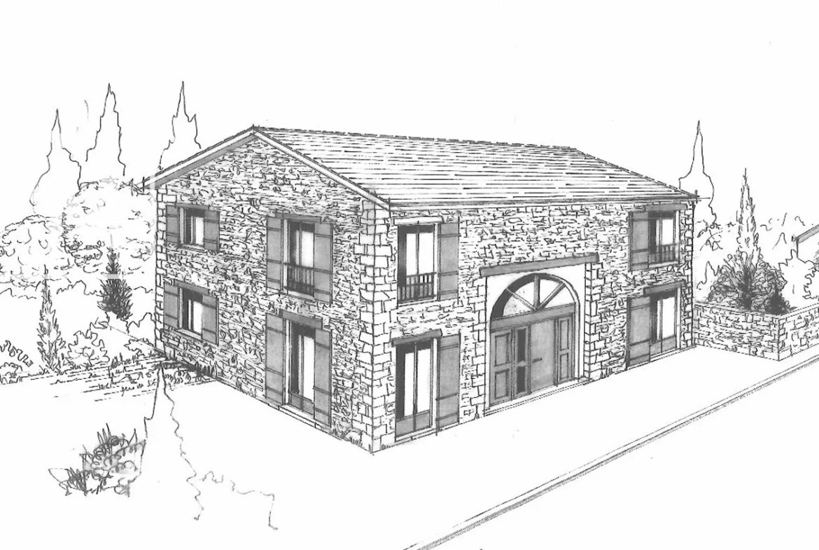 Ancienne grange rénovable avec 3 chambres à Val-doire-et-gartempe 