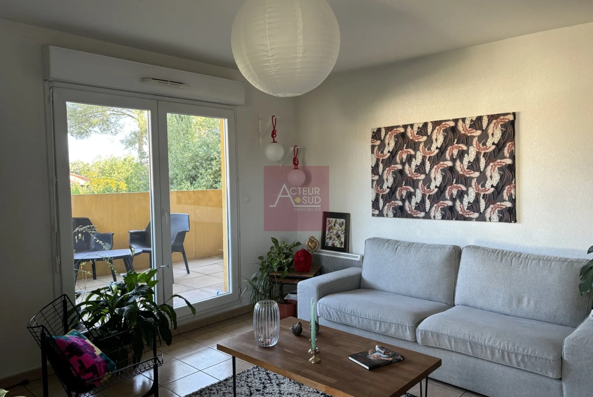 Appartement 3 pièces à Montpellier avec terrasse et parking, calme et récent 