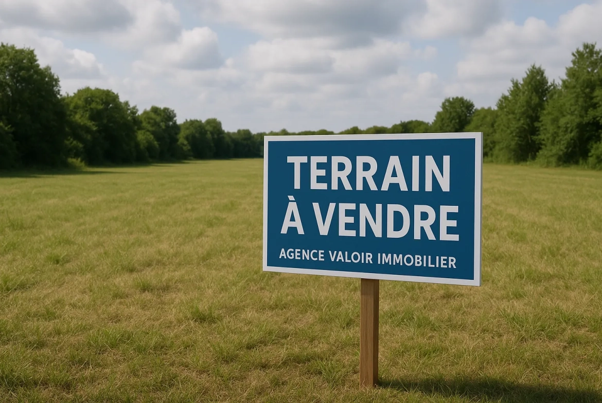 Terrain constructible de 837 m² à Bertrange, proche Metz et Thionville 
