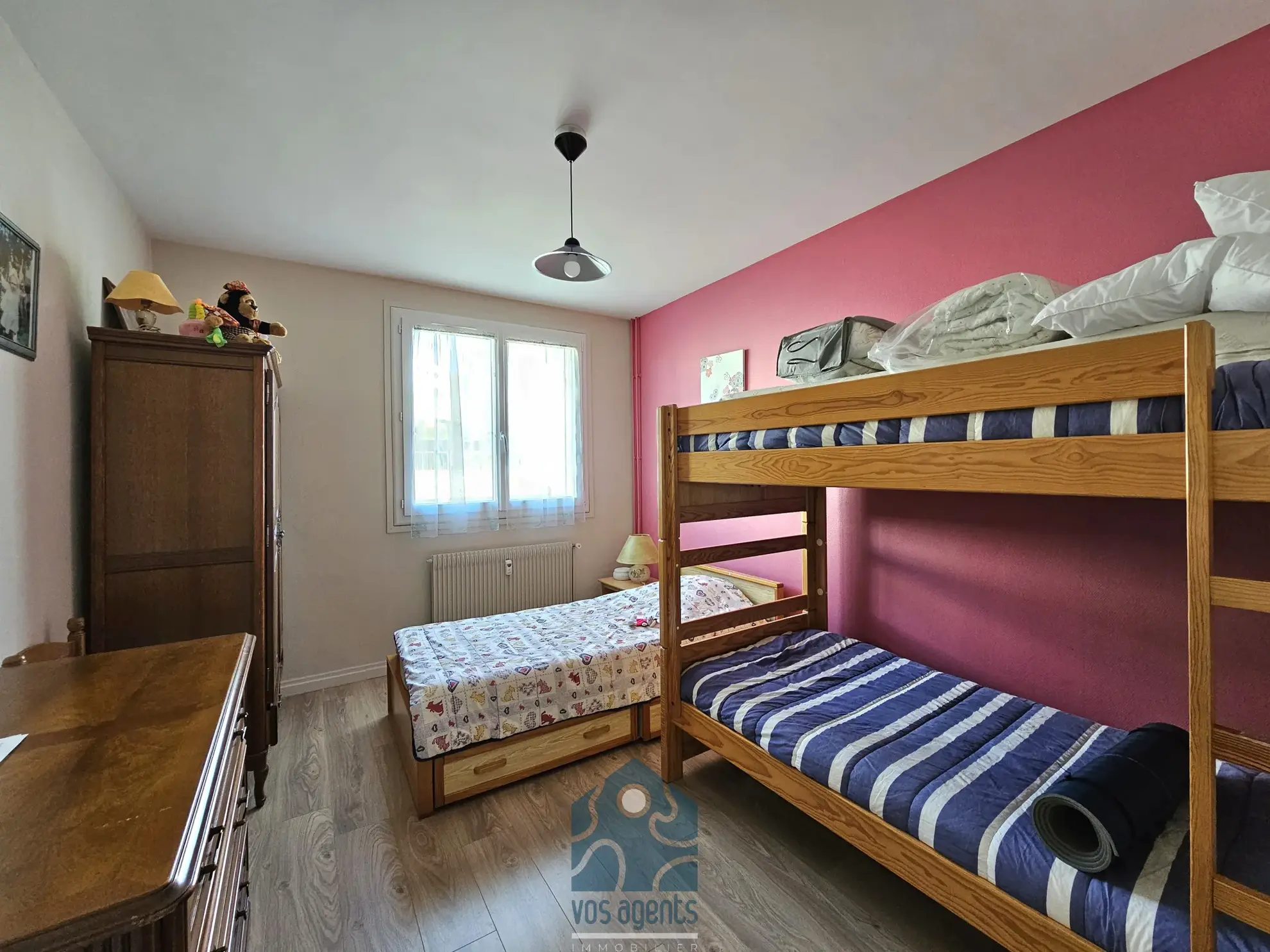 À vendre appartement 3 pièces avec balcon, garage et cave à Clermont-Ferrand 