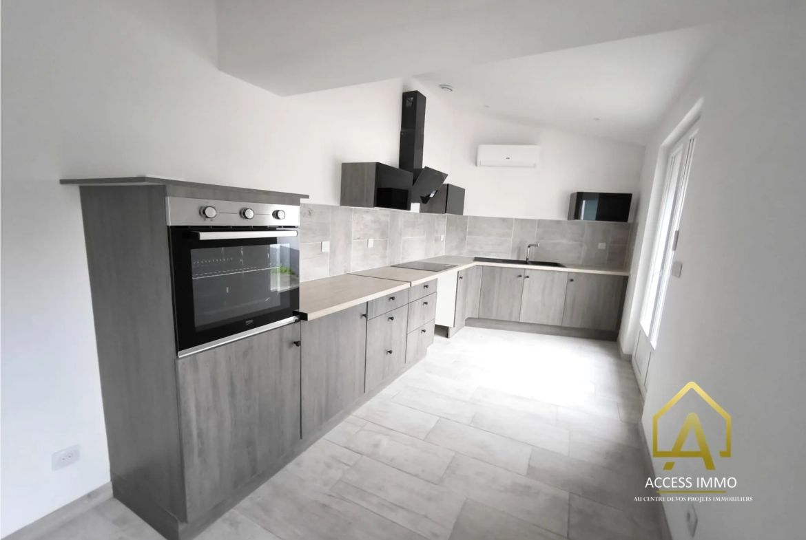 Maison de 100 m² avec terrasse et jardin à Vieux-Condé, proche Valenciennes 