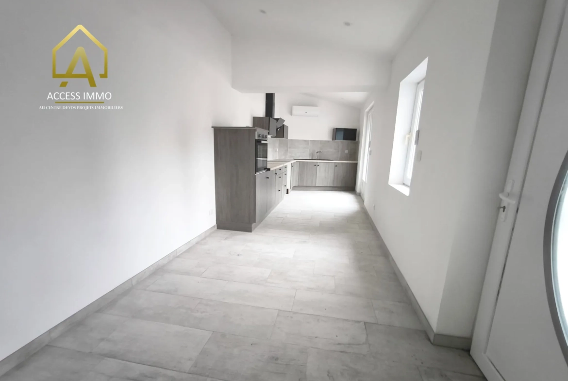 Maison de 100 m² avec terrasse et jardin à Vieux-Condé, proche Valenciennes 