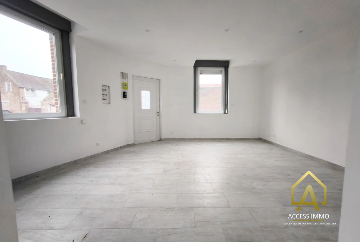 Maison de 100 m² avec terrasse et jardin à Vieux-Condé, proche Valenciennes 