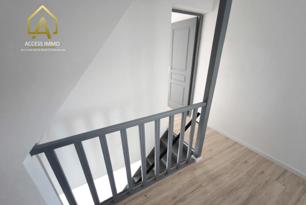 Maison de 100 m² avec terrasse et jardin à Vieux-Condé, proche Valenciennes 