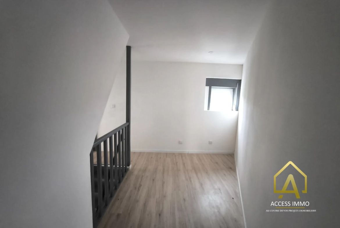 Maison de 100 m² avec terrasse et jardin à Vieux-Condé, proche Valenciennes 