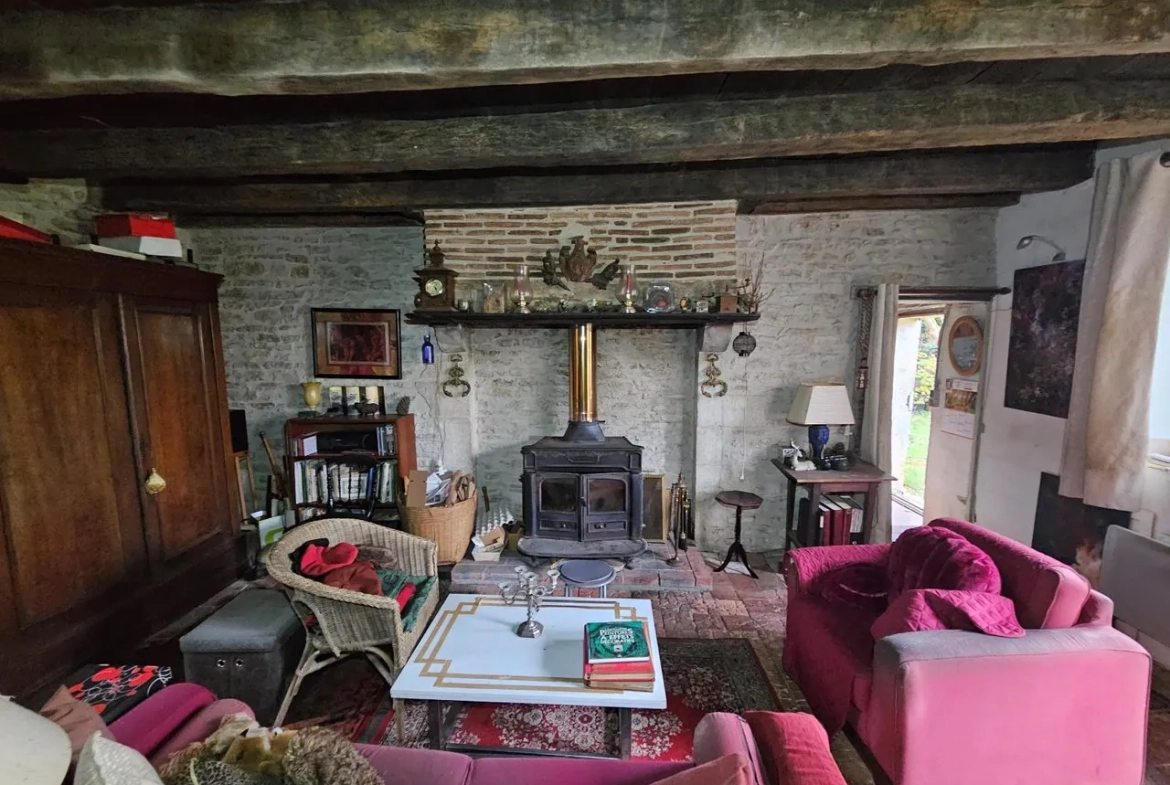 Maison à Bannegon avec jardin, dépendances et garage – investissement à ne pas manquer 