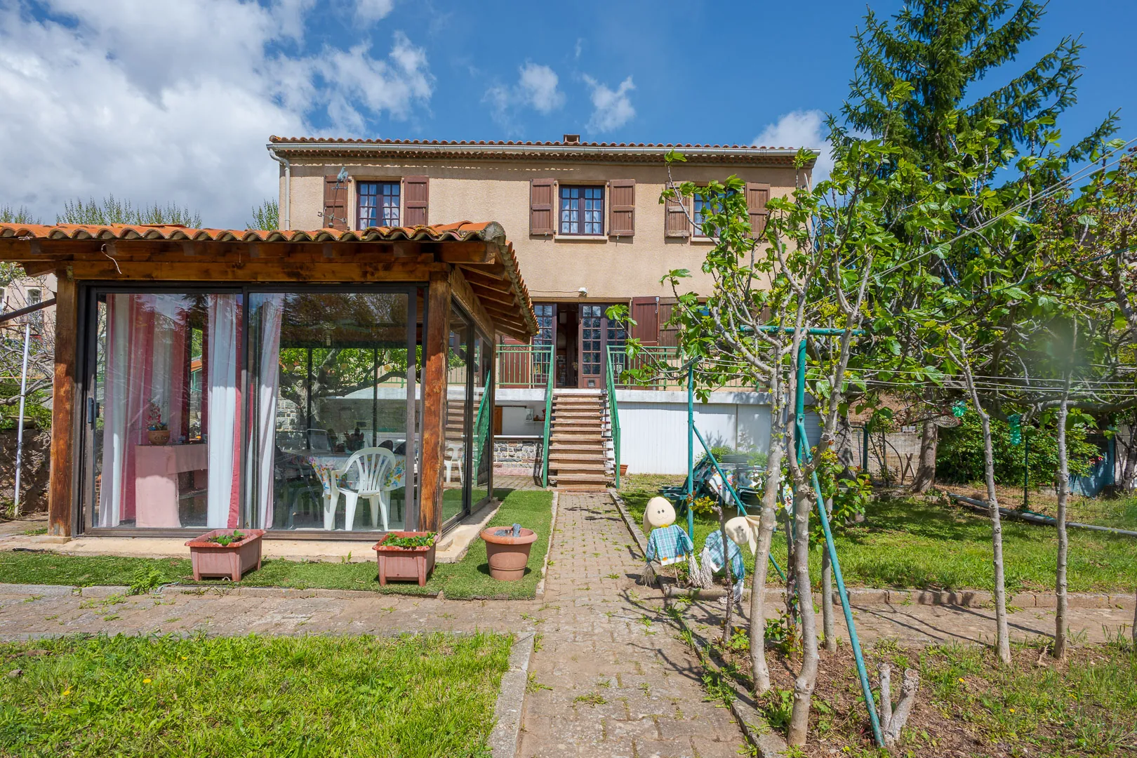 Grande villa à Caunes Minervois avec vue sur montagne et garage 