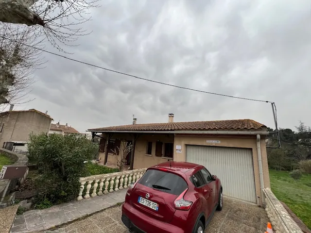 Grande villa à Caunes Minervois avec vue sur montagne et garage 