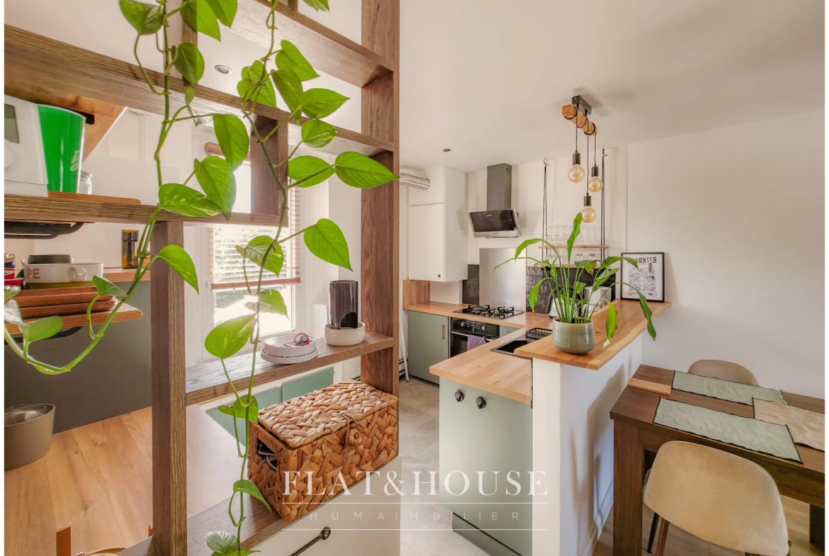 Charmant T2 de 42m² avec grenier aménageable à Nantes Mellinet 