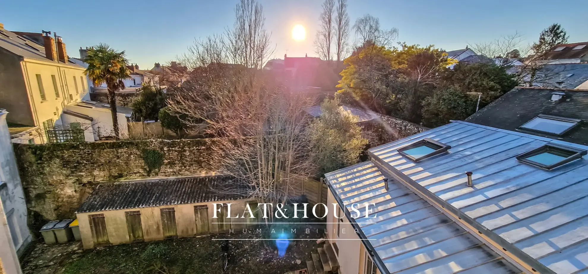 Charmant T2 de 42m² avec grenier aménageable à Nantes Mellinet 