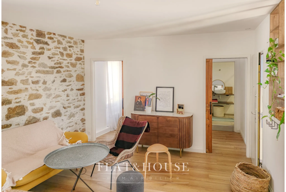 Charmant T2 de 42m² avec grenier aménageable à Nantes Mellinet 