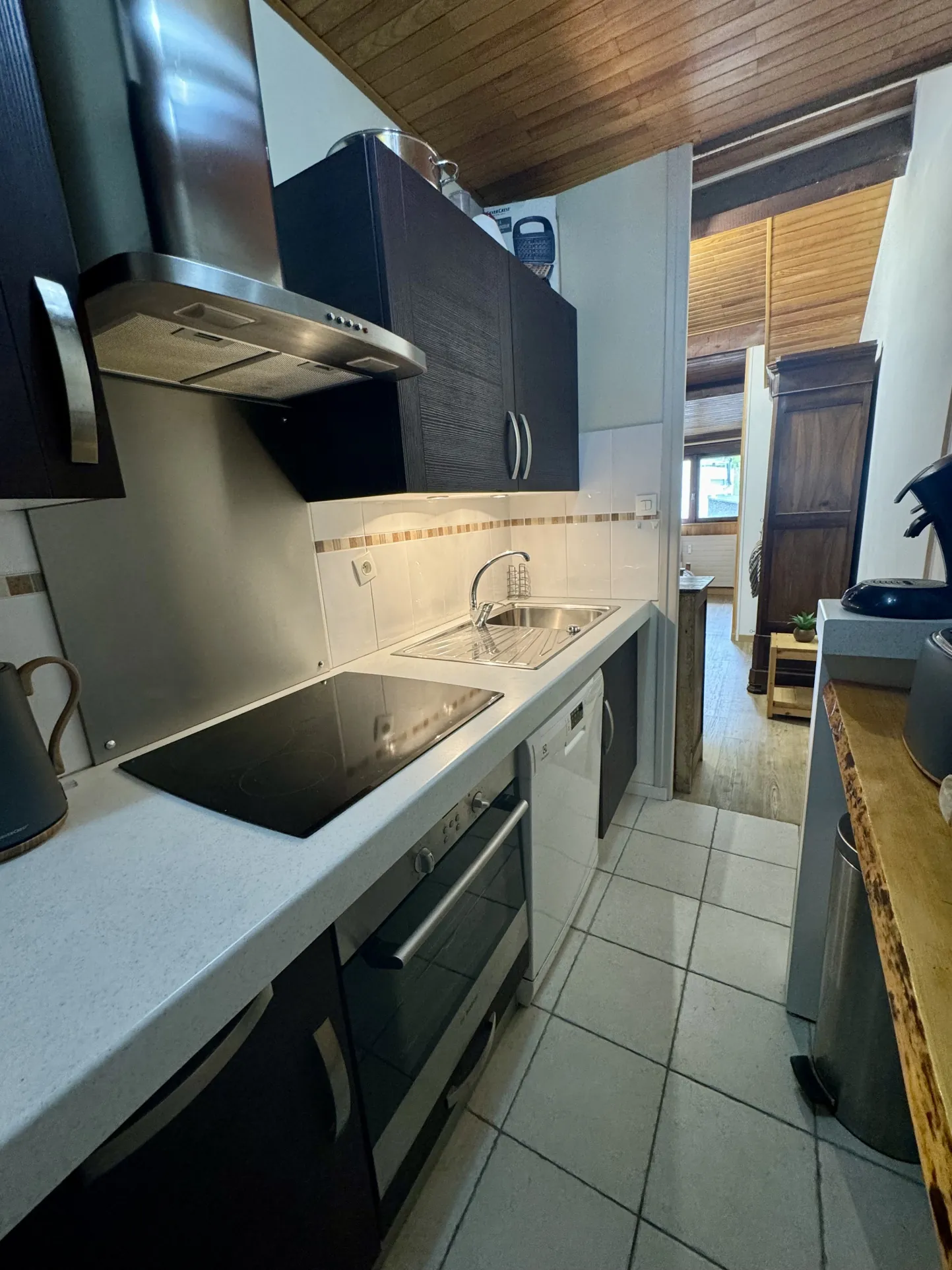 Charmant appartement duplex rénové de 50,38 m² avec vue sur les pistes aux Deux Alpes 