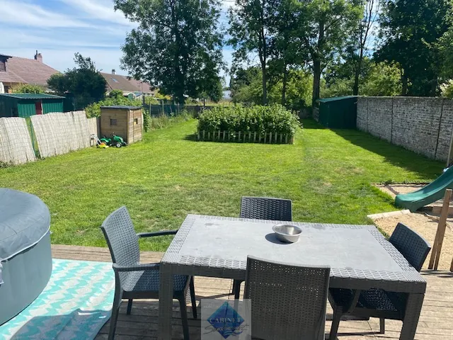 Pavillon récent à 6 km de la mer à Ault – Maison 4 pièces avec jardin clos 