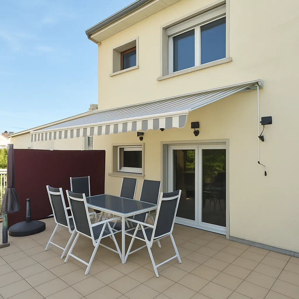 Maison contemporaine avec jardin, piscine et 3 chambres à Villers-la-Montagne 