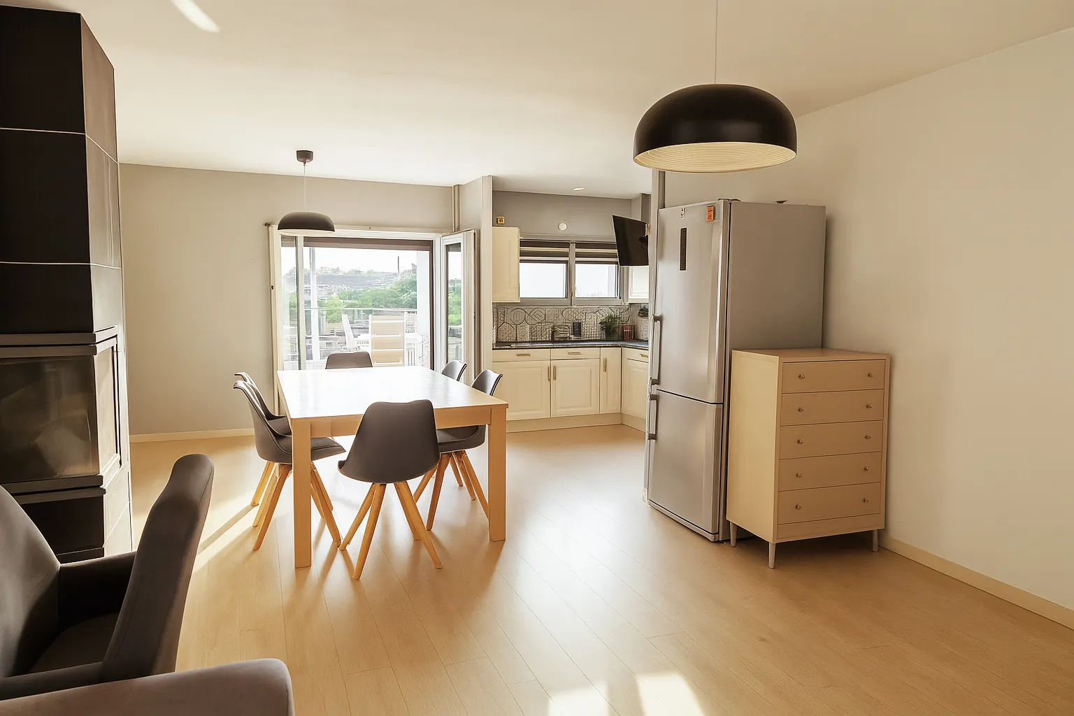 Maison contemporaine avec jardin, piscine et 3 chambres à Villers-la-Montagne 