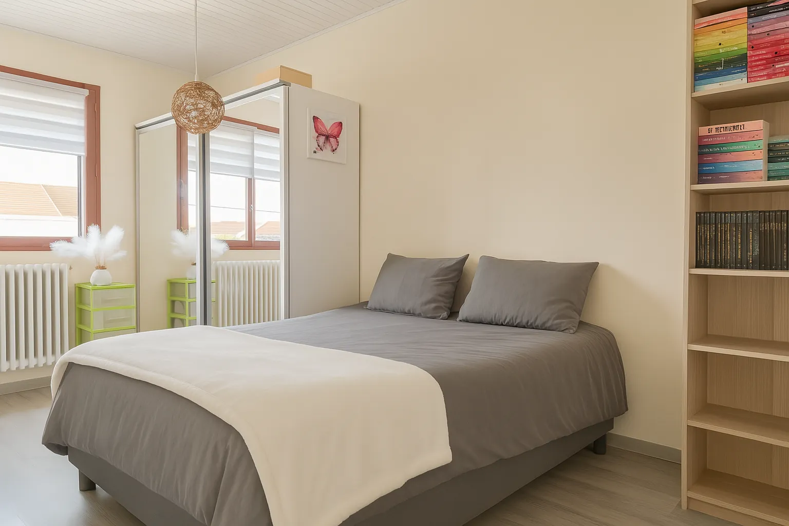 Maison contemporaine avec jardin, piscine et 3 chambres à Villers-la-Montagne 