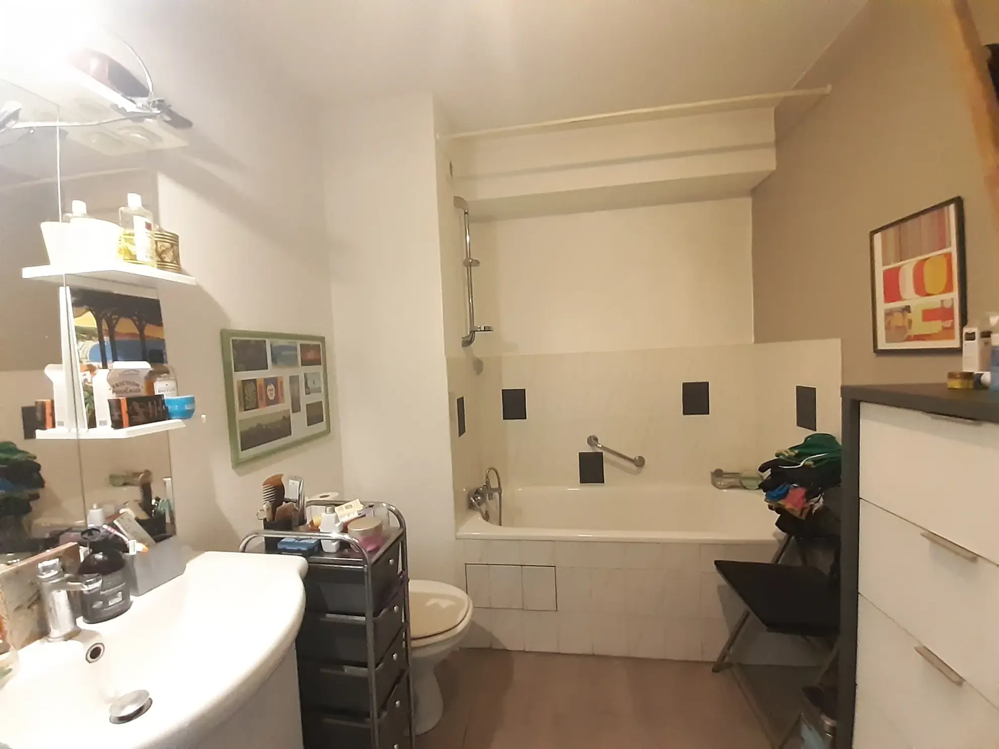 Appartement T3 lumineux avec balcon à Perpignan Vertefeuille 