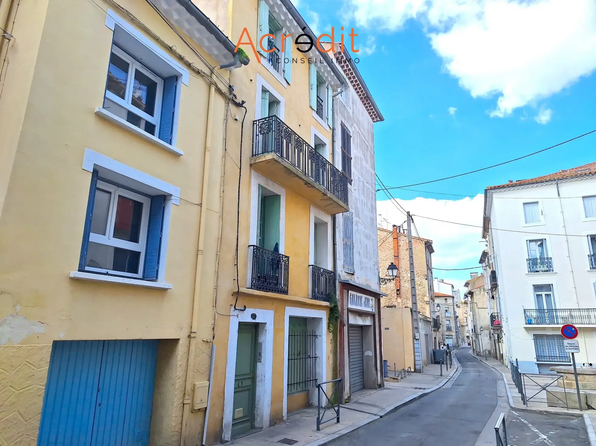 Investissement immobilier : Immeuble de 4 studios à Béziers centre