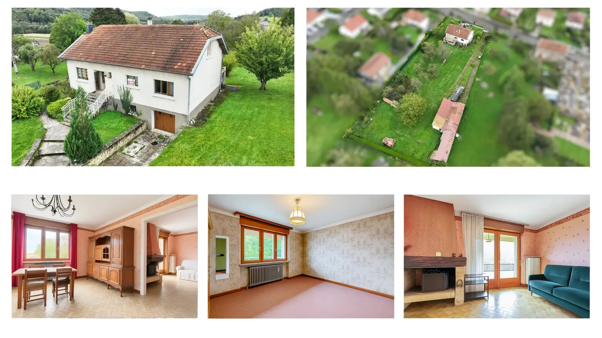 Maison spacieuse à rénover à Longwy, Terrain de 37 ares, Vue imprenable 