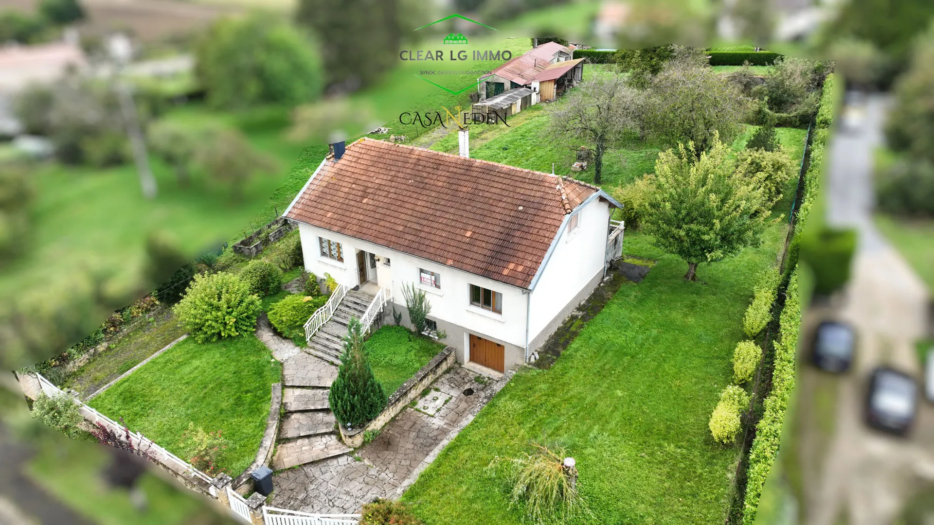 Maison spacieuse à rénover à Longwy, Terrain de 37 ares, Vue imprenable 