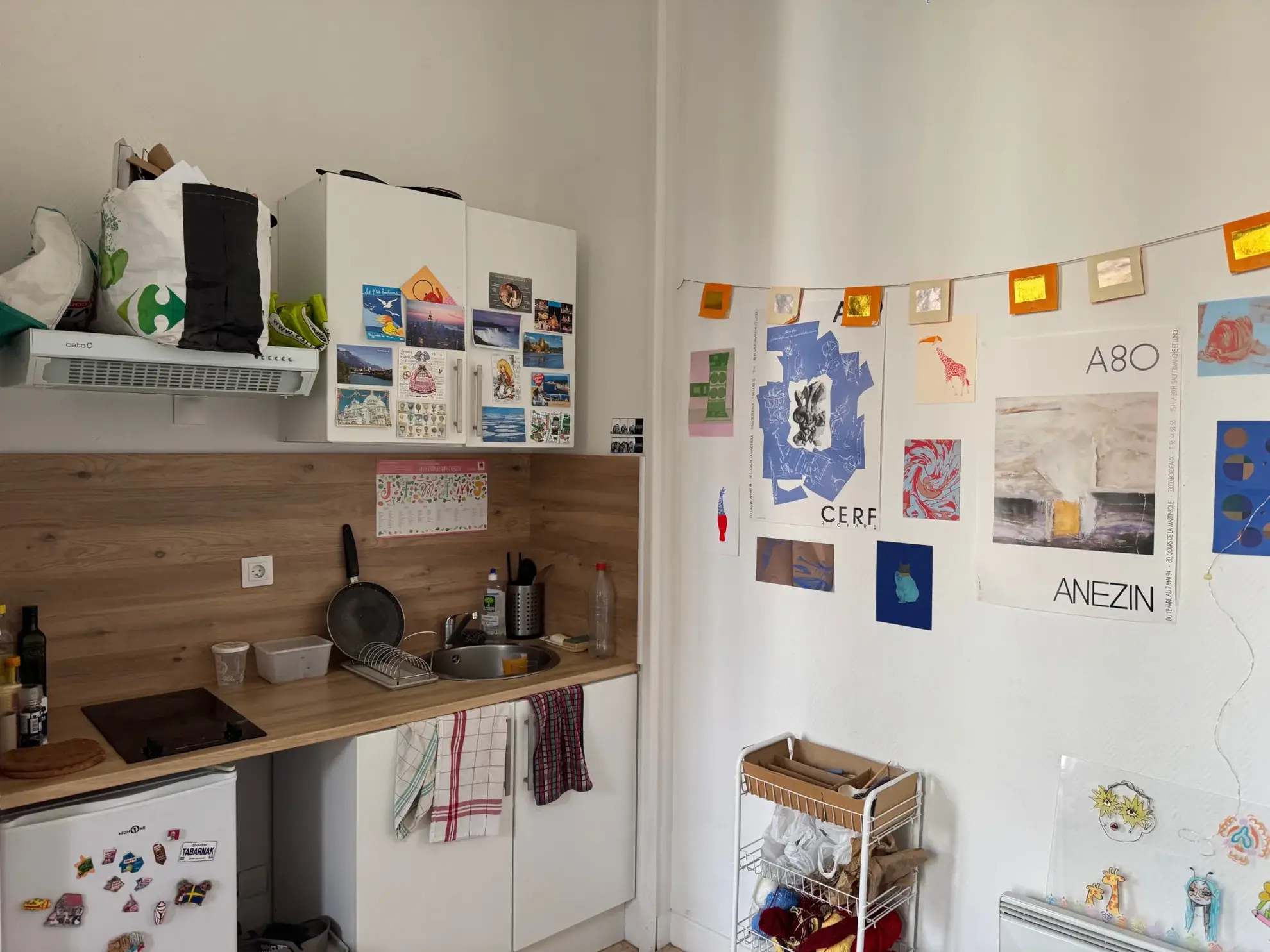 Appartement d'environ 22 m² à Bordeaux Saint Michel, vendu libre 