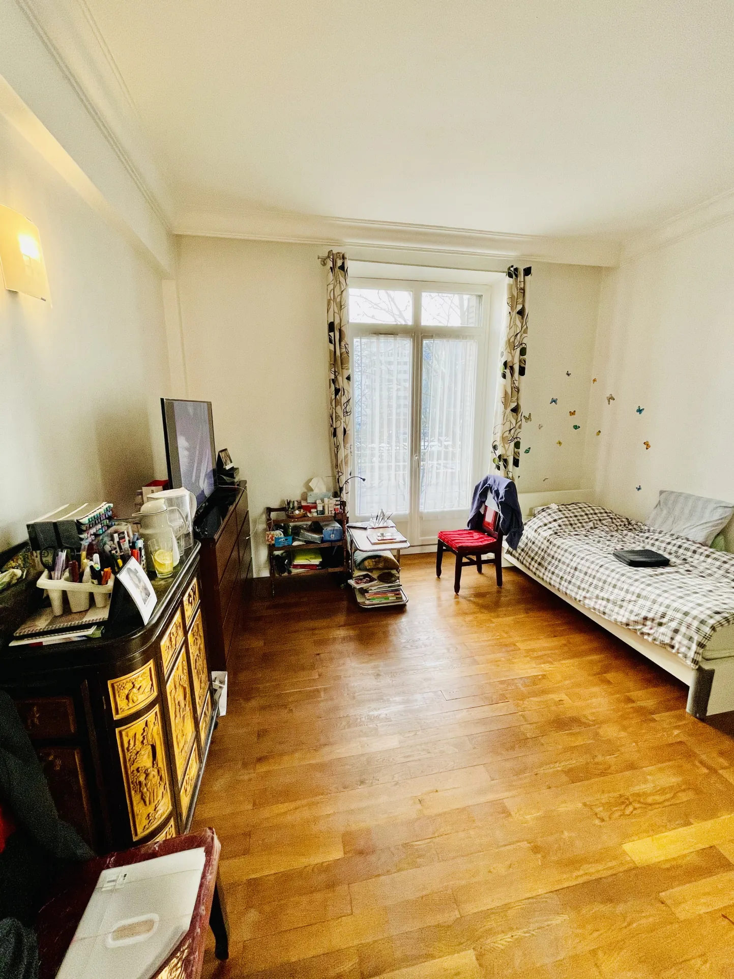 Appartement ancien avec studio à Grenoble, secteur gare, 112 m² 