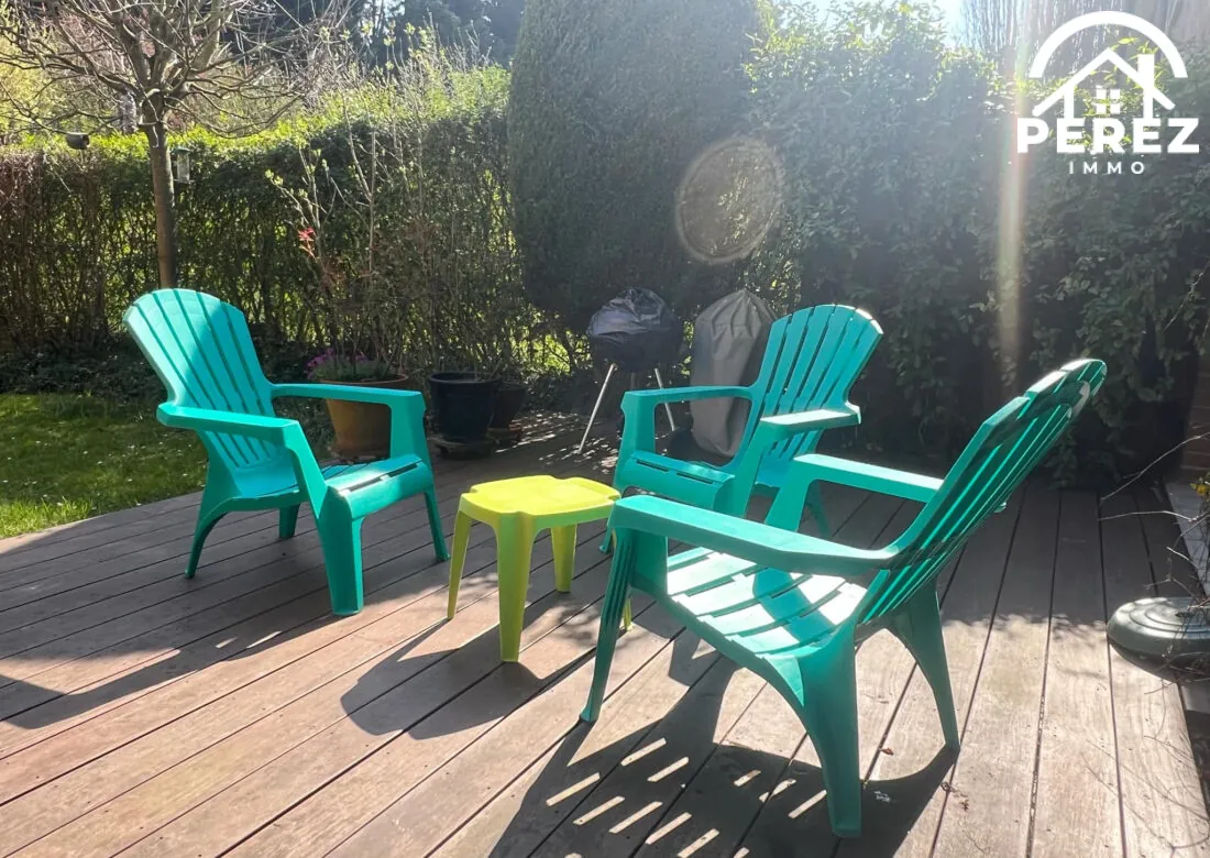 Maison semi-individuelle 3 chambres avec jardin et garage à Neuville en Ferrain 