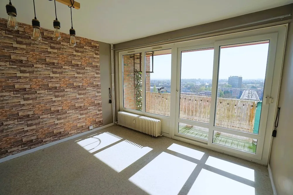 Bel appartement T3 avec balcon à Hem, 65 m², dernier étage 