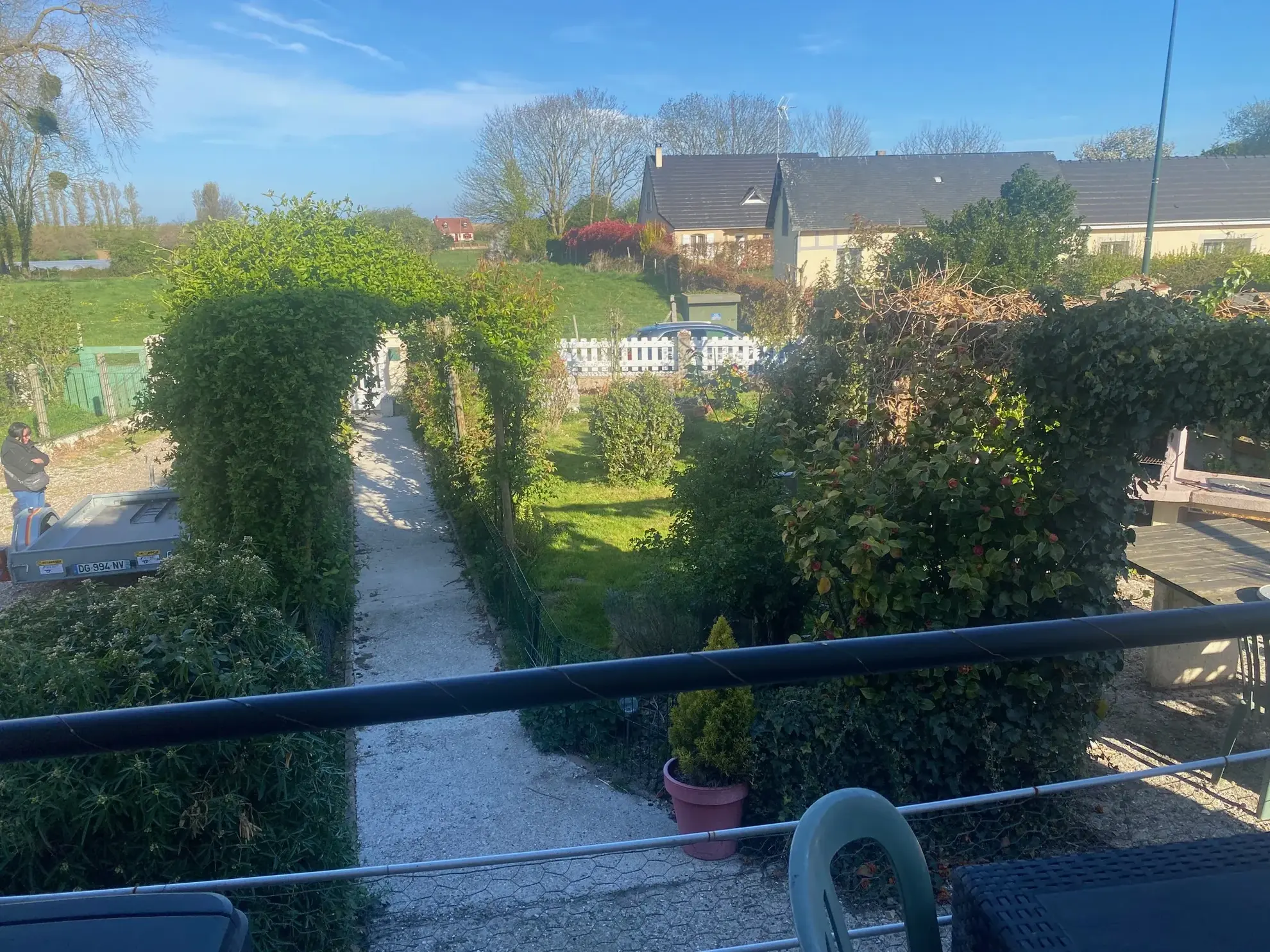 Maison sur sous-sol avec jardin à Tocqueville-sur-Eu 