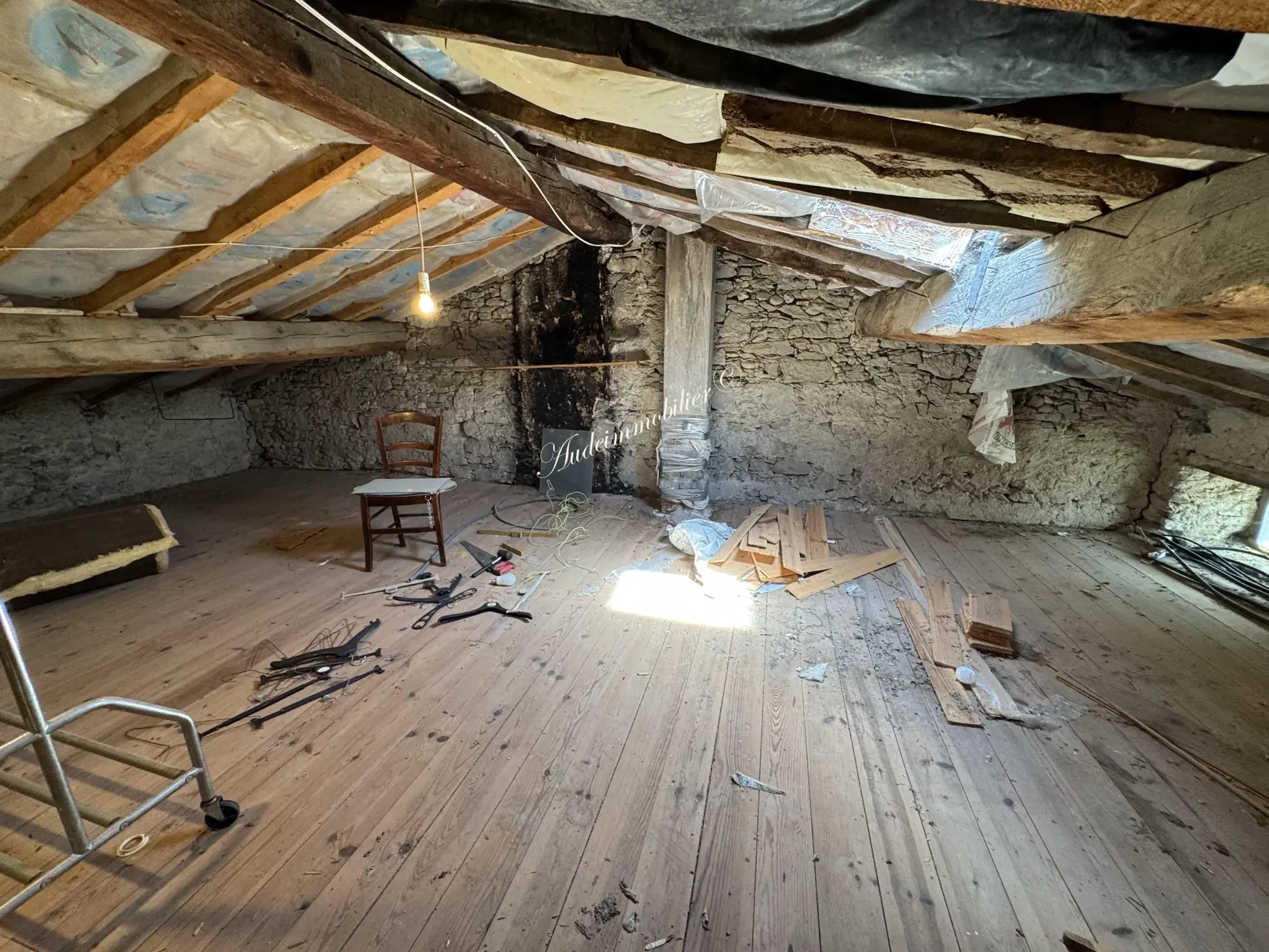 Maison de village avec jardin à Bellegarde du Razès - 82 m² 