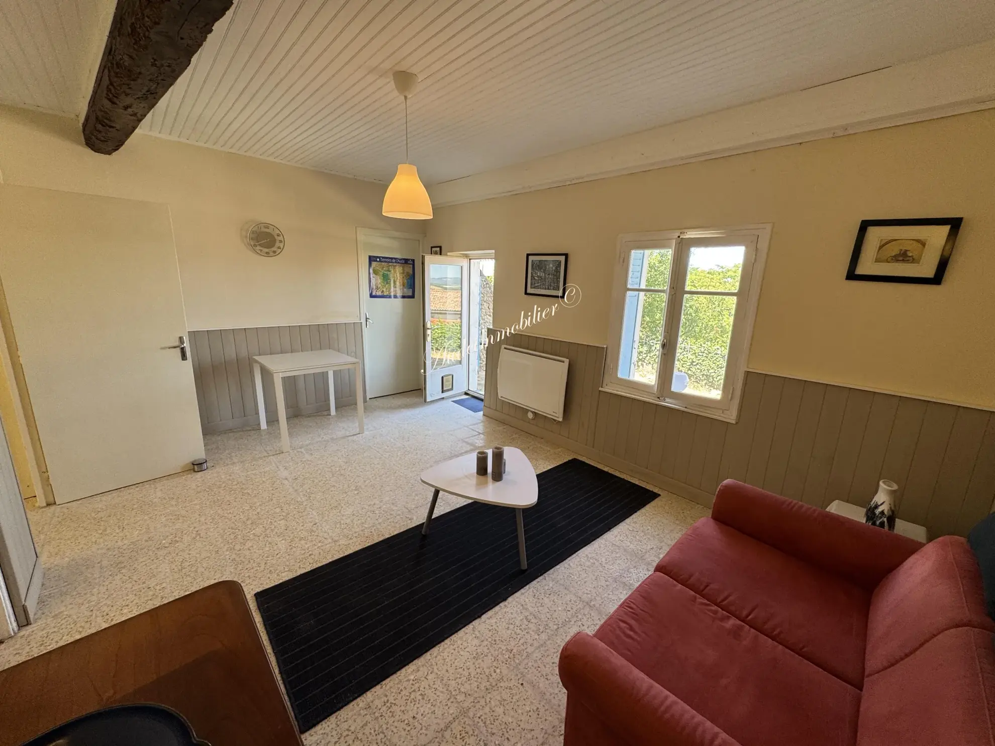 Maison de village avec jardin à Bellegarde du Razès - 82 m² 