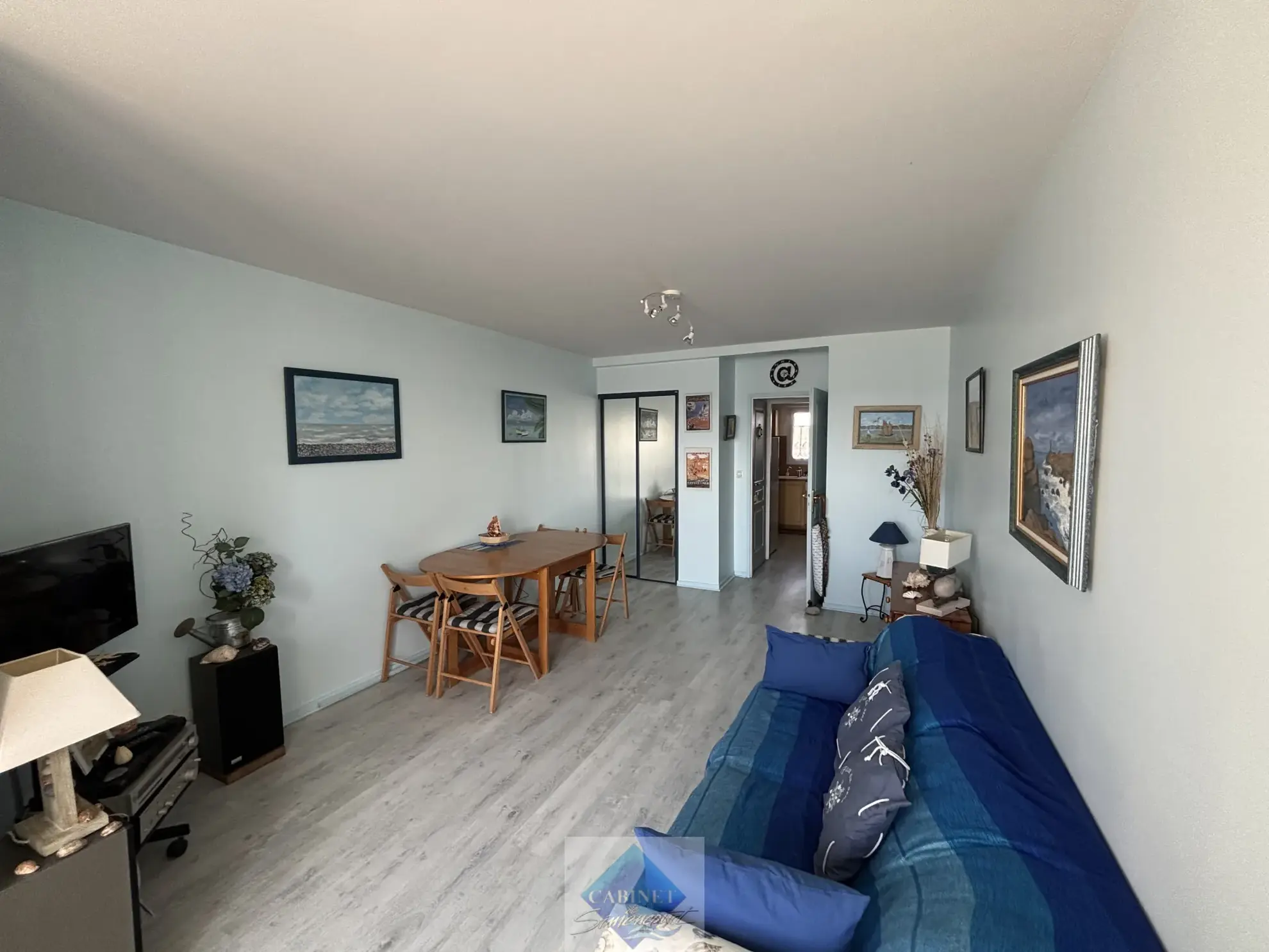 Appartement duplex face mer avec parking et cave à Cayeux-sur-Mer 