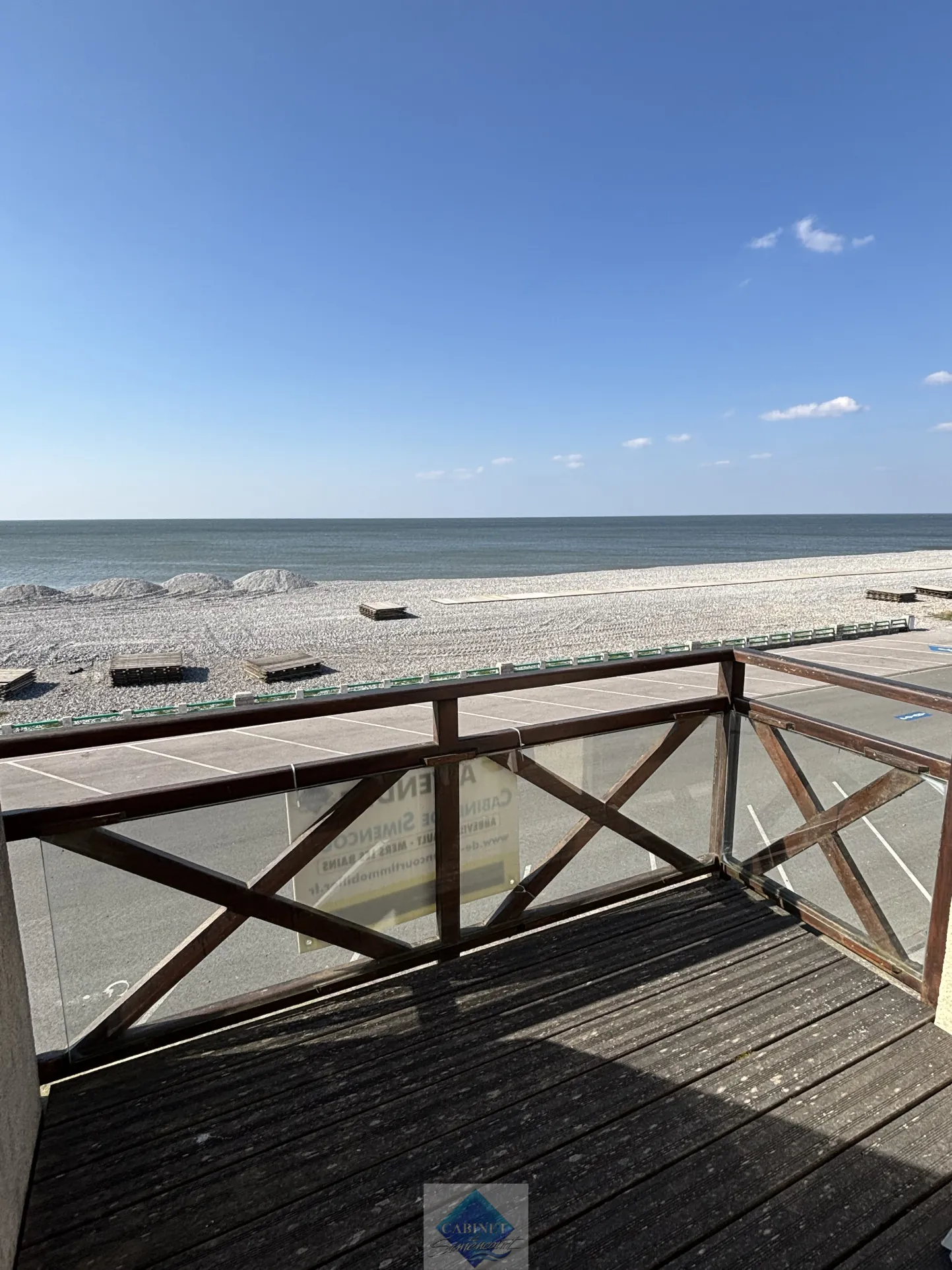 Appartement duplex face mer avec parking et cave à Cayeux-sur-Mer 