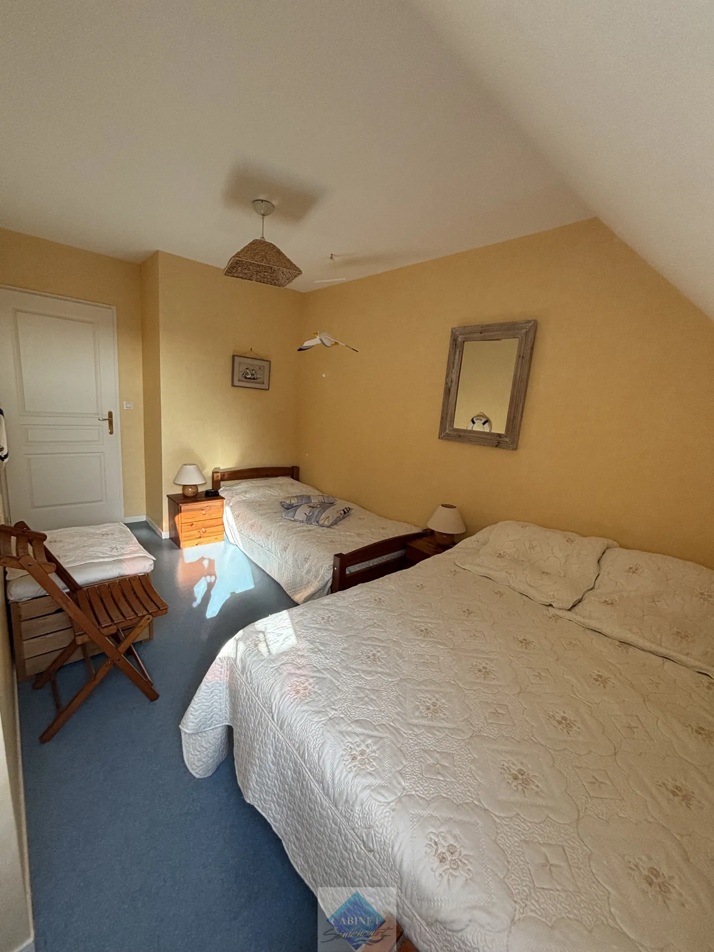 Appartement duplex face mer avec parking et cave à Cayeux-sur-Mer 