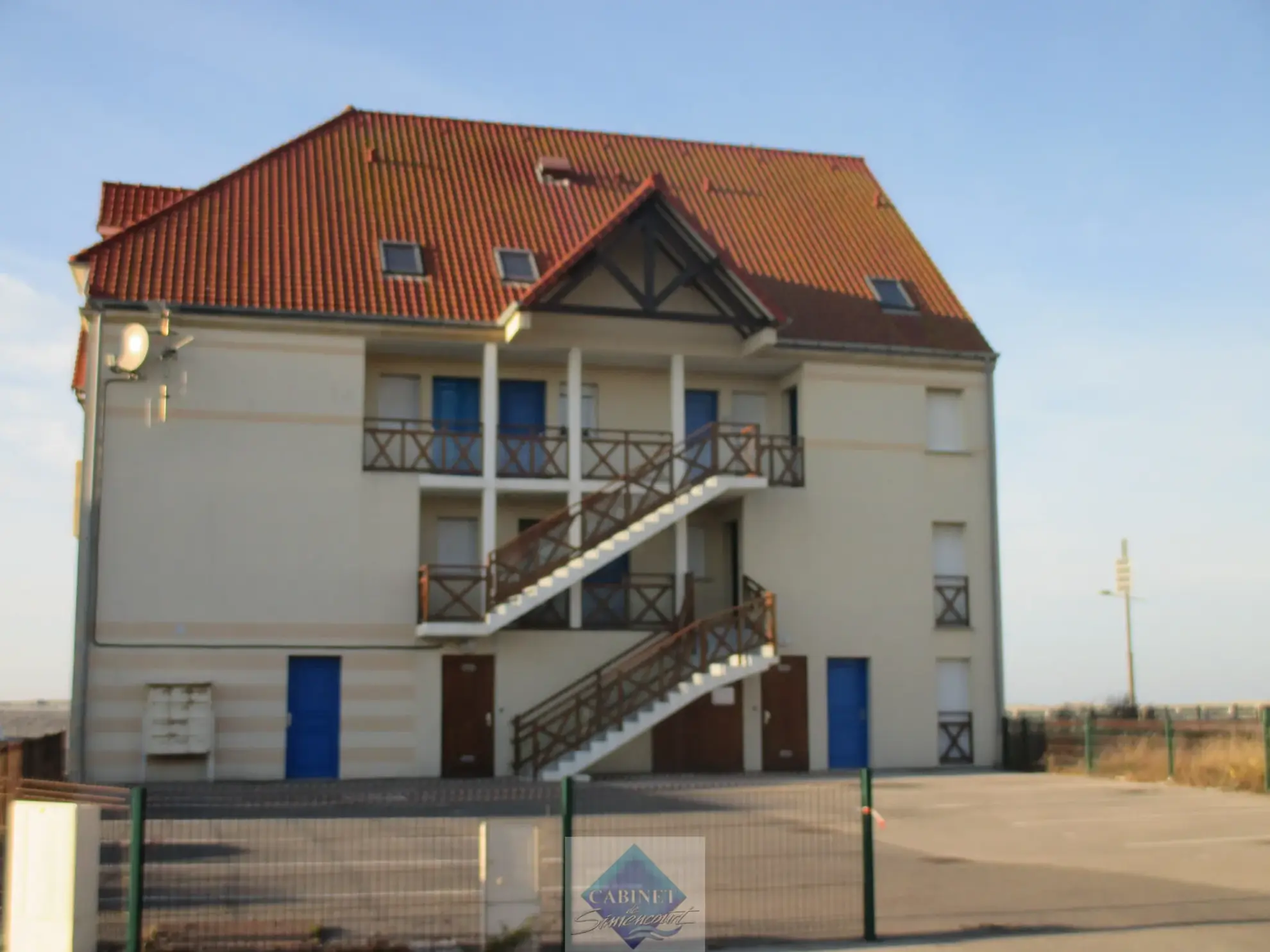 Appartement duplex face mer avec parking et cave à Cayeux-sur-Mer 