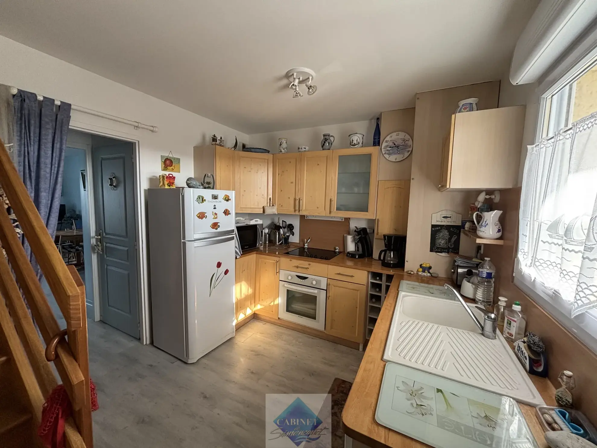 Appartement duplex face mer avec parking et cave à Cayeux-sur-Mer 