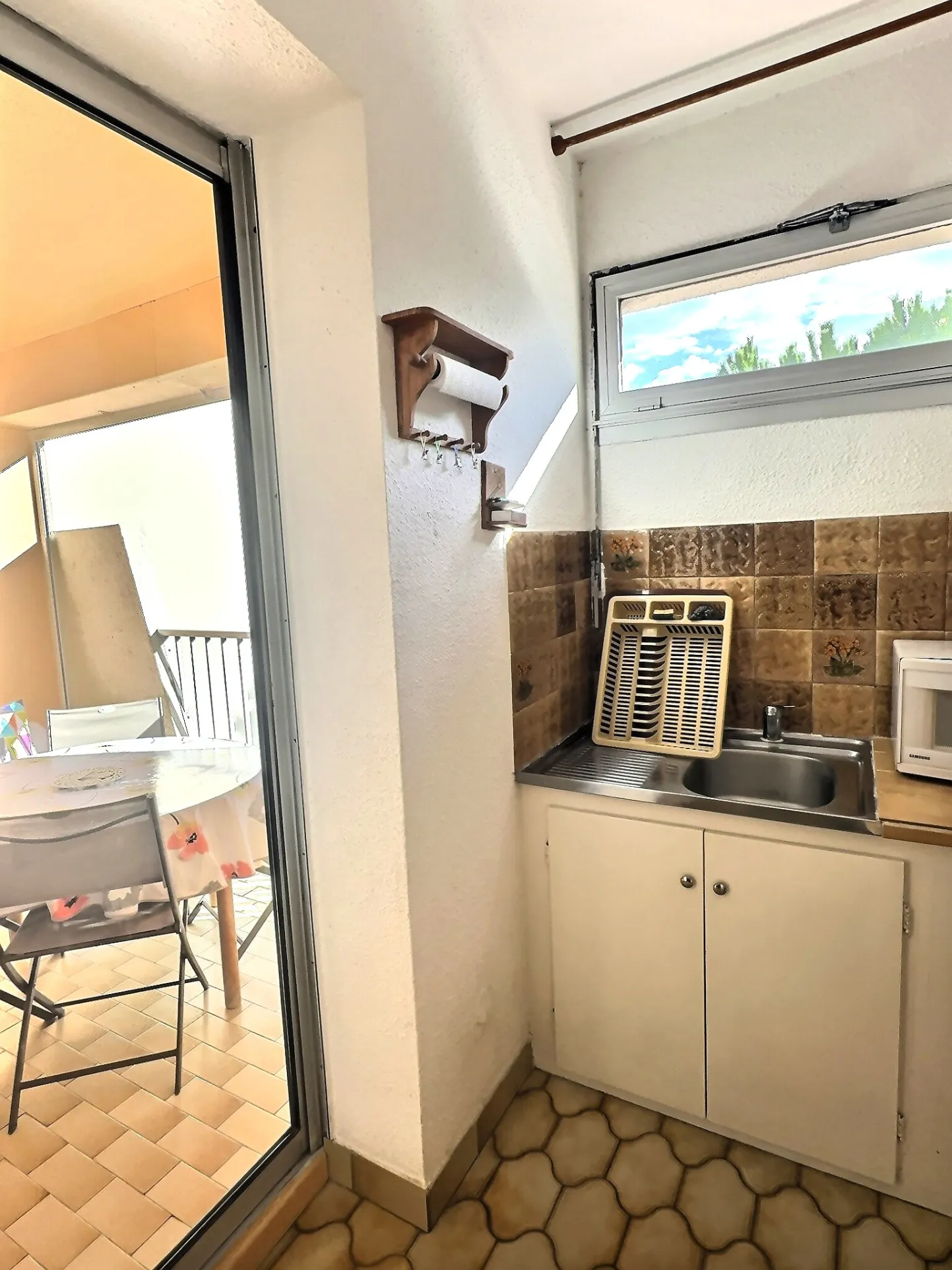 Appartement à Saint-Cyprien Plage à 200 m de la plage avec terrasse et parking 