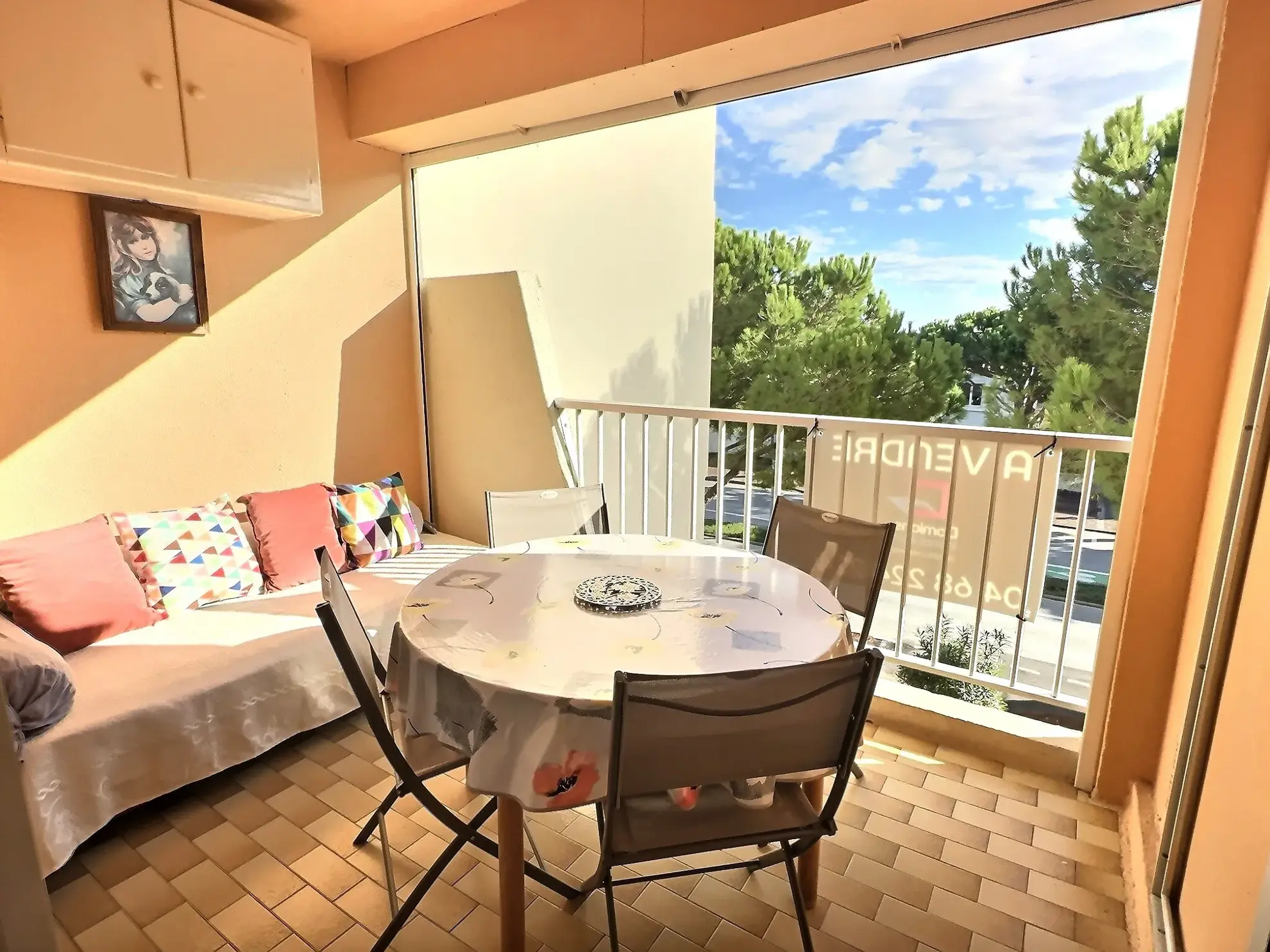 Appartement à Saint-Cyprien Plage à 200 m de la plage avec terrasse et parking