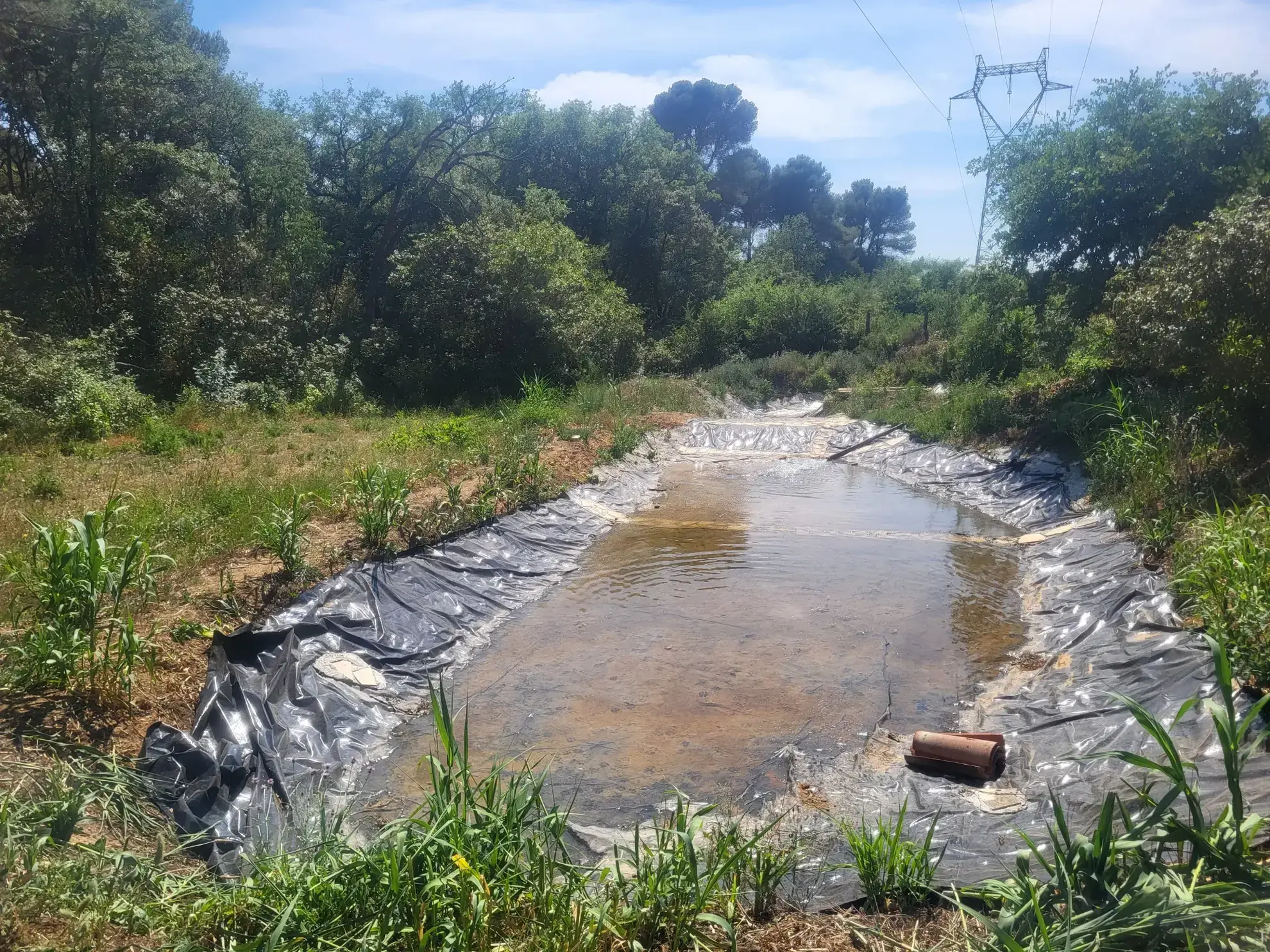 Terrain agricole à Servian de 3705 m² avec équipements et environnement calme 