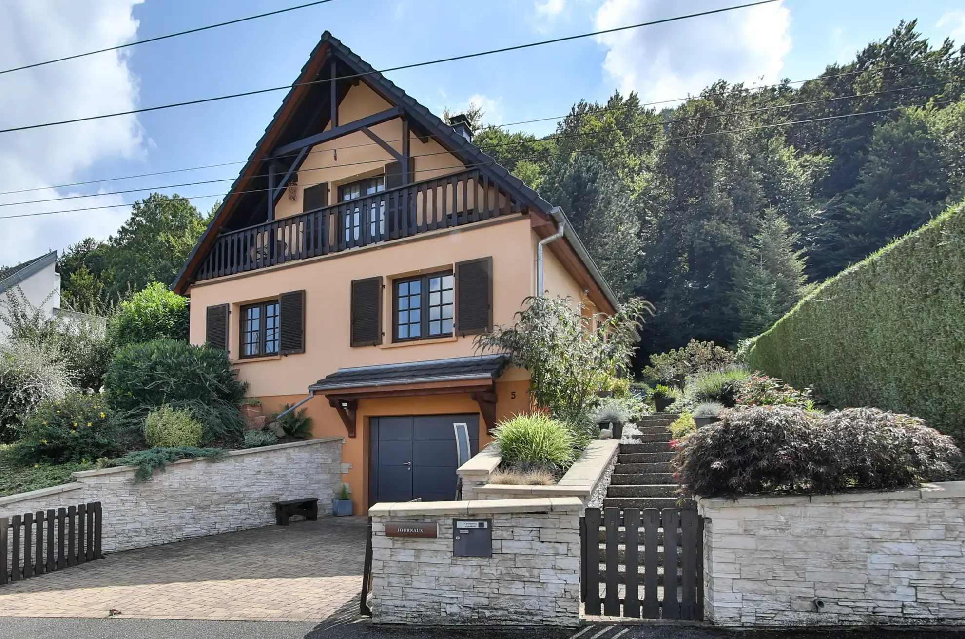 Maison à Ferrette avec vue exceptionnelle sur la forêt et les Vosges 