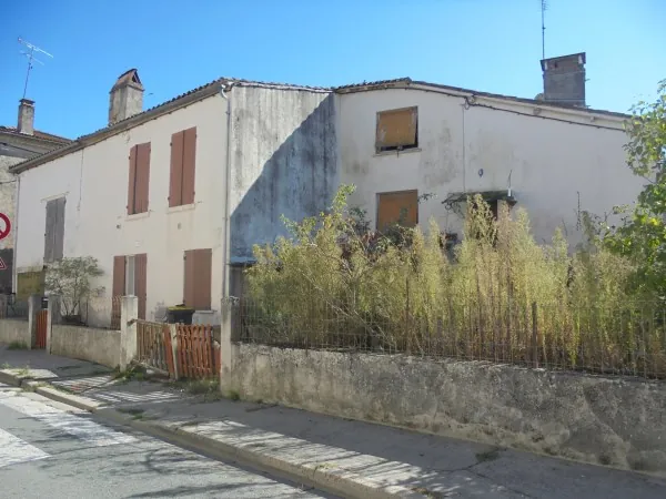 Ensemble immobilier avec 2 maisons, garage et jardin à La Réole 
