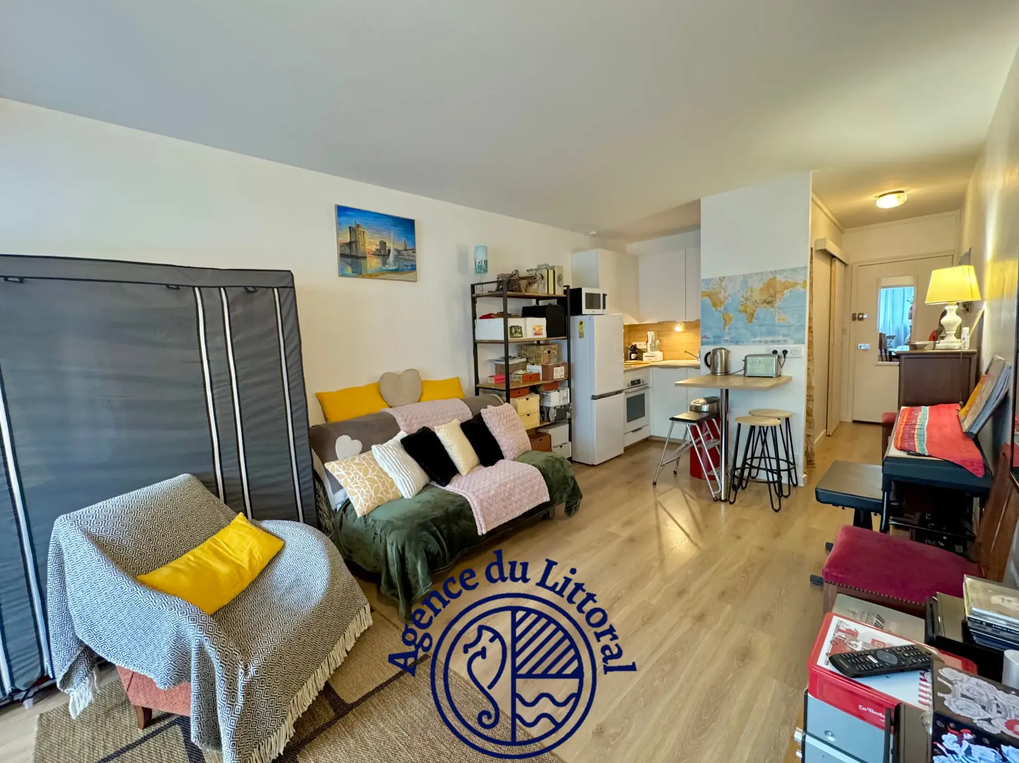 Studio rénové avec loggia à Saint Georges de Didonne - Idéal investissement ou résidence secondaire 